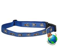 Collare Regolabile Per Bulldog Extra Large XL 13-26" Blu