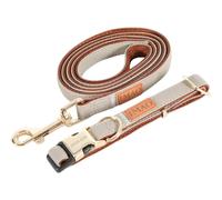 Collare regolabile per cani Mayfair 20 mm beige Beige