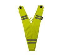 Collare Rifrangente Alta Visibilità WOWOW Giallo Fluorescente Regolabile