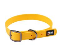 Collare Rukka Biodipro, giallo - Tg. M 28- 35 cm di circonferenza del collo, larghezza 25 mm
