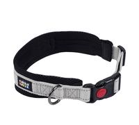 Collare Rukka® Bliss Eco, grigio - Tg. L: circonferenza 55 - 65 cm x H 3 cm