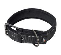Collare Rukka Pets Soft Nero Per Cani, Robusto E Lavabile In Lavatrice