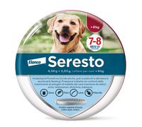 Collare Seresto antiparassitario per cani oltre 8 kg - 70 cm, cani > 8 kg