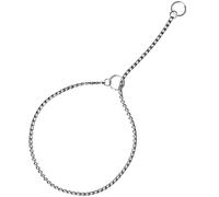 Collare strangolo in acciaio inox con maglie a serpente per cani Ferribiella