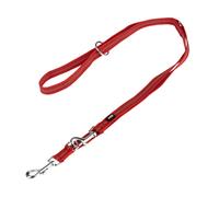 Collare TIAKI Soft & Safe, rosso - Guinzaglio abbinato: L 2 m x H 2 cm