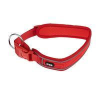 Collare TIAKI Soft & Safe, rosso - Tg. M: circonferenza 45 - 55 cm x H 4 cm