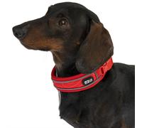 Collare TIAKI Soft & Safe, rosso - Tg. S: circonferenza 35 - 45 cm x H 4 cm