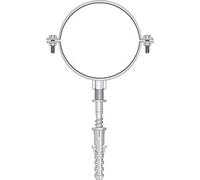 Collare tondo prezincato per pluviali dm. 140 conf. 2 pz.