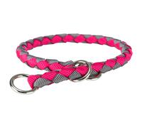 Collare Trixie Cavo semistrangolo - corallo/grigio - Tg. L: circonferenza 47-55 cm x ø 1,8 cm
