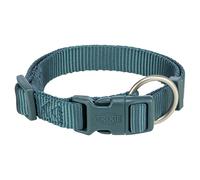 Collare Trixie Premium, petrolio - Tg. S - M: 30 - 45 cm di circonferenza del collo, larghezza 15 mm