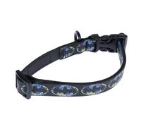 Collare Warner Bros DC Batman, nero - Tg. M: 30 - 46 cm circonferenza x 2 cm