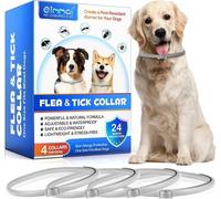 Collari Antiparassitari per Cani,Naturali Collare Antipulci E Zecche per Cani,Co