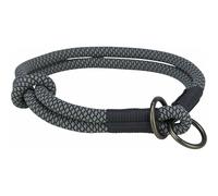 Collari da addestramento per cani Trixie Soft Rope Nero Grigio L/XL 55 cm