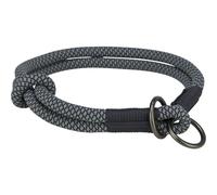 Collari da addestramento per cani Trixie Soft Rope Nero Grigio M 45 cm