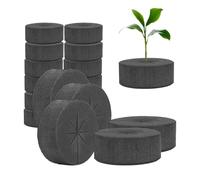 Collari di Cloni da Giardino: Inserti in Spugna in Neoprene, Dischi di Clone in Schiuma Morbida, Supporti per Piante A Scanalatura per Vasi di Rete, Cuscinetti di Supporto delle Radici Dura