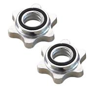 Collari Per - 2 Collari Spin Lock, Esagonali Per Manubri, Morsetto Per Da 1" | Collare Spin-Lock Per Bilanciere Resistente | Clip Per Bilanciere In Ghisa Per Attrezzature Di