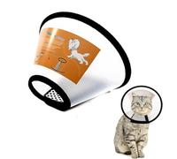 Collari Protettivi e Coni Collare Protettivo Forma Cono per Cane Gatto Ferita Recupero Guarigione Collare Anti Morso Cono per Animali Domestici Recupero (M Collo: 23-27cm;profondità: 12.5cm)