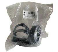 Collarini per tubo pluviale in PVC First Plast Ø 80 mm 3 pz Antracite