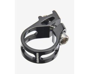 Collarino deragliatore SRAM New Red 34.9 + antiuscita catena a saldare strada