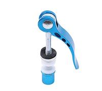 Collarino Reggisella 2 Pz Bicicletta Quick Release in alluminio Bike Sedile Post Clamp Mountain Seat Tube Morsetto Accessori for biciclette(Blue)