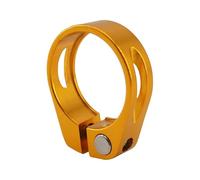 Collarino Reggisella 31,8/34.9 millimetro in lega di alluminio Bicyclet Bicyppost Morsetto aderente Mtb. Sedile del sedile della bici clip parti sella(Golden 34.9)