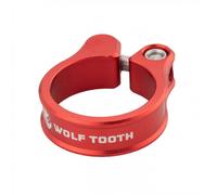 Collarino Reggisella 31.8mm Rosso a Vite Alluminio Bici MTB Corsa