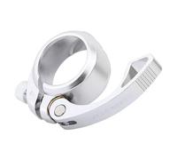 Collarino Reggisella 4. 1mm. Bike SeatPost Morsetto Tubo a sella a sgancio rapido Lega in lega di alluminio Pieghevole for sedile for biciclette for 33. 9mm. Postale postale(Silver)