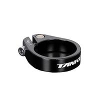 Collarino Reggisella Morsetti for reggisella bicicletta da 31,8 mm / 34,9 28,6 bloccati Clip tubo sella mountain bike in lega di alluminio colorato(28.6mm black)