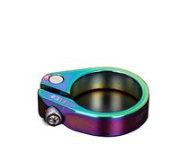 Collarino Reggisella Morsetti for reggisella for bicicletta da 31,8 mm / 34,9 28,6 bloccati Clip for tubo sella for mountain bike in lega di alluminio colorato(28.6mm colorful)