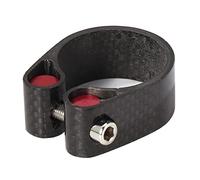 Collarino Reggisella Morsetto for reggisella for bicicletta in fibra di carbonio ultraleggero for tubo sella for for bici da strada o MTB for 31,8mm 34,9mm(34.9mm)