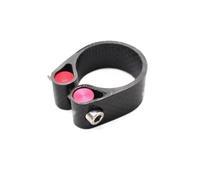 Collarino Reggisella Morsetto reggisella in fibra di carbonio for bicicletta 27.2mm 30.8mm 31.6mm Clip tubo sella bloccaggio Accessori ultraleggeri(B 27.2mm)