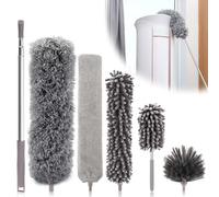 Collazoey 6 Pezzi Spolverino per Polvere, Togli Ragnatele Allungabile 25-252 cm Cattura-Polvere Telescopico In Microfibra, Scopa Polvere Pulizia Ventilatori Soffitto, Tapparelle, Ragnatela, Tetti