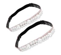 COLLBATH 1 Paio Fasce per Scarpe con Cinghie Elastiche Trasparenti e Rimovibili per Scarpe Alte Accessori Antiscivolo per Sicure