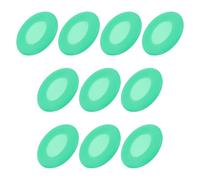 COLLBATH 10 Pezzi Coperture per Stetoscopio in Silicone Morbido Verde Protezione Campana Aderente per Uso Medico Ospedaliero Accessori Ricambio per Strumenti Diagnostici Professionali