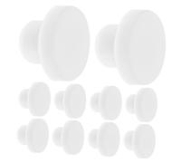COLLBATH 10 Pezzi Tappi in Silicone per Bottiglie e Tappi Sostitutivi Riutilizzabili per Sigillare Flaconi Vasetti e Contenitori Design Compatto