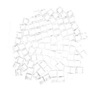 COLLBATH 100 Pezzi Cubi di Ghiacci Artificiali in Acrilico Trasparente, Riutilizzabili, Effetto Realistico per Fotografia, Decorazioni e Shower