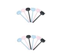 COLLBATH 12 Pz occlusore oculare portatile occlusore oculare per esame della vista coppa per gli occhi accessori glamping bende strumento di prova della vista occlusore oculare con manico