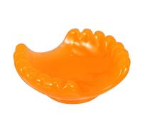 COLLBATH 1pezzi Gua Sha Scraper Naturale Per Massaggio Rilassante Strumento Di Terapia Meridiana Per Schiena e Corpo Utensile Per Bellezza e Benessere Colore Arancione