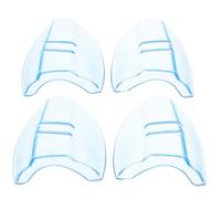 COLLBATH 2 Paia di Protezioni Laterali Trasparenti per Occhiali di Sicurezza in Tpu Flessibile Coperture Protettive Leggere e Compatte per Occhiali da Sole e Protettivi Accessori Facili