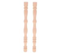 COLLBATH 2 Pezzi Casa Con Pilastri in Legno Pilastri Per La Decorazione Ganci All'uncinetto Puntellare Un Pilastro Supporto a Colonna Colonna Romana 2k20 Arredamento Reggenza Di Legno Cachi