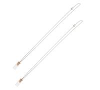 COLLBATH 2 Pezzi Collana Cristiana con Ciondolo in Mini Bottiglia di Vetro Pendente Seme di Senape Ispiratore per Uomo e Donna Gioielli Religiosi Discreti e Versatili Regalo Fede e