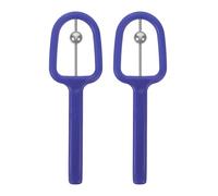 COLLBATH 2 Pezzi di Attrezzo per Esercizi Della Lingua per La Parola - Set di Allenamento Dei Muscoli Orali a Forma di U per Bambini E Adulti - Strumenti di Elevazione Della Punta Lingua in Plastica