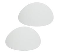 COLLBATH 2 Pezzi Diffusore Paralume Rotondo 16 CM Set 2 Pezzi, Copri Paralume Tessuto Morbido Antiabbagliamento per Lampada a Sospensione e Plafoniera, Accessori Illuminazione per