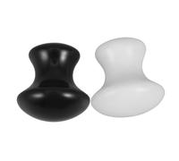 COLLBATH 2 Pezzi Pietre Naturali Per Massaggi Strumento Gua Sha Per Viso Massaggiatore in Pietra Kit Per Trattamenti Per Adulti Pietra Per Relax e Benessere