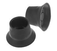 COLLBATH 2 Pezzi Tappi Terminale in Gomma Per Gambe Di Trampolino Copertura Resiliente Antiscivolo Sostitutiva