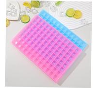 COLLBATH 2 Pezzi Vassoi per Ghiaccio Cavità Forma Plastica Facile da Sformare Stampi per Bar e Feste Adatti Freezer e Bevande Raffreddanti Colore Casuale