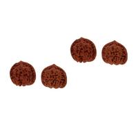 COLLBATH 2 Set Di Esercizi Di Riflessologia Per Lo Stress in Noce Per La Mano Allenamento Della Mano Per La Salute 2 Pezzi*2