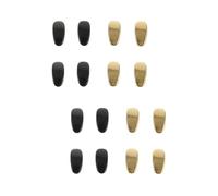 COLLBATH 2 Set Di Robusti Naselli Per Occhiali in Titanio Non Comodi Per Occhiali Da Indossare Tutto Il Accessori Per Occhiali 8 Pezzi * 2