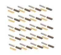 COLLBATH 2 Set Stringhe Scarpe Accessori Per Riparazione E Sostituzione Design Elegante Con Finiture Antiche Confezione Assortita 150 Pezzi*2