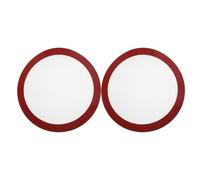 COLLBATH 2 tappetini per friggitrice ad aria: fodera riutilizzabile per torte - forniture per la cottura di biscotti per teglia da forno - inserti per friggitrice ad aria da 30,5 cm, accessori per